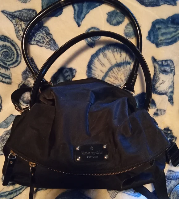 Kate Spade Nylon Black Shoulder Bag - Picture 2 of 5